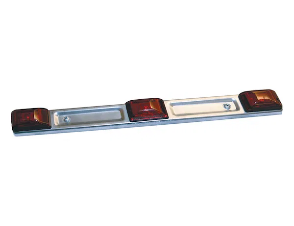 5621720 – BUYERS PROD Side Marker Light, Cab Side Marker Light Surface Mount 12 Volt DC Plastic Housing Red Polycarbo...